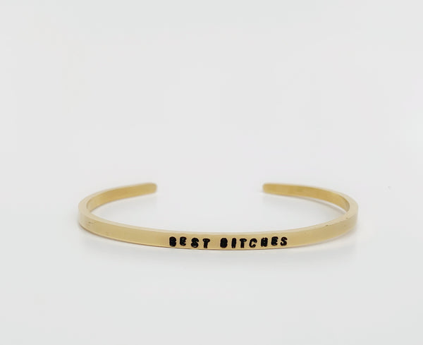 Best Bitches Cuff Bracelet