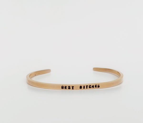 Best Bitches Cuff Bracelet